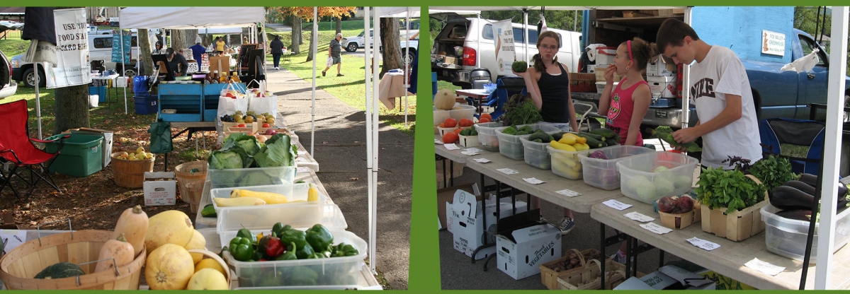 Collage of Farmers' Markets