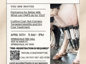 Milk Quality Event Flyer