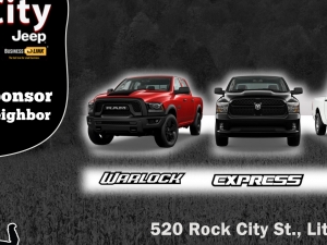 Rock City Chrysler Dodge Jeep Ram is a Platinum sponsor of the 2022 Farmer-Neighbor Dinner