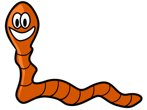 Worm from http://openclipart.org/detail/82867/worm-by-neo1012