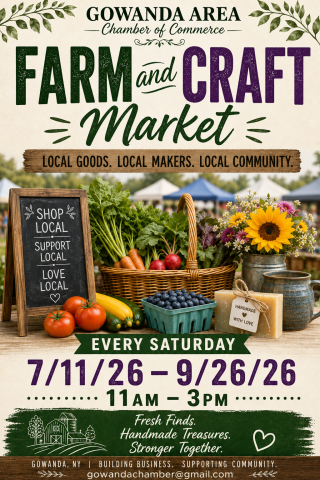 2026 Gowanda Area Farm and Craft Market Logo