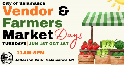 Salamanca Vendor Market Days Logo