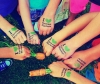 Kids hands stamped with "I Love Farmers Markets" submitted by S.Avery